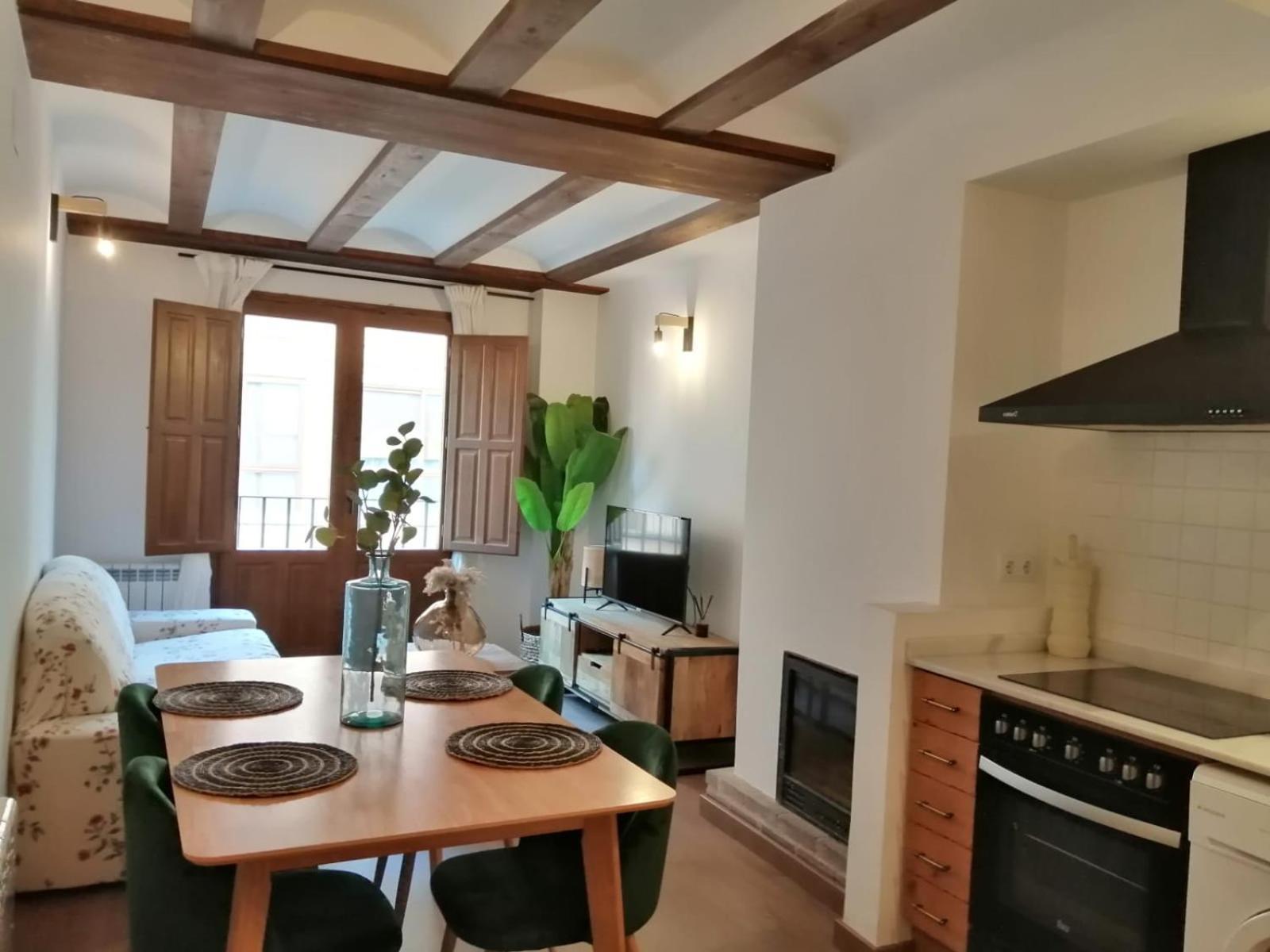 Apartamentos Casa Meme Mora de Rubielos Buitenkant foto